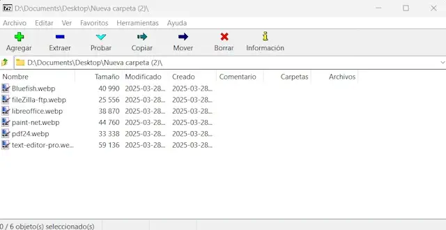 7-Zip: Herramienta de compresión