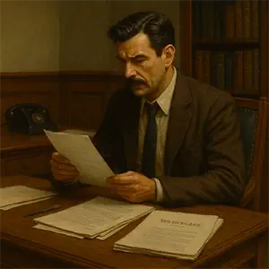 Darío redacto un informe detallado