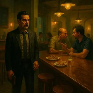 Un bar de Sevilla donde se reúnen, para picotear una tapa de puntillitas y una pavía