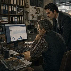 arío y Ramón descubren en Search Console que la mayor parte de la web ha desaparecido del índice de Google.