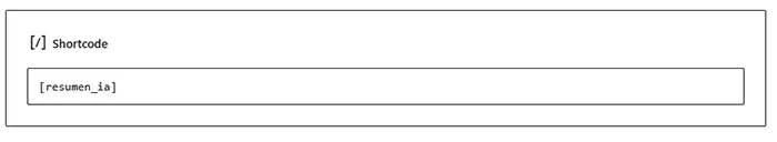 insertar shortcode en cualquier lugar