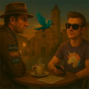 Reseo, META y Vicent en una terraza en Valencia