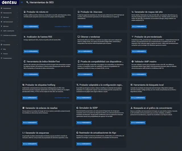 TechnicalSEO: Kit completo de herramientas SEO