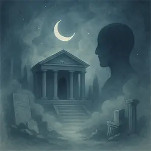 se alza una estructura apenas visible en la red